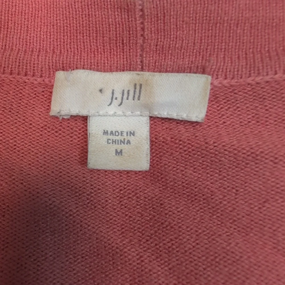 J. Jill‎ Sweater Womens M Cardigan Button Up Ombre Lightweight Soft Comfort